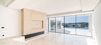 Nueva villa de lujo contemporánea con estilo