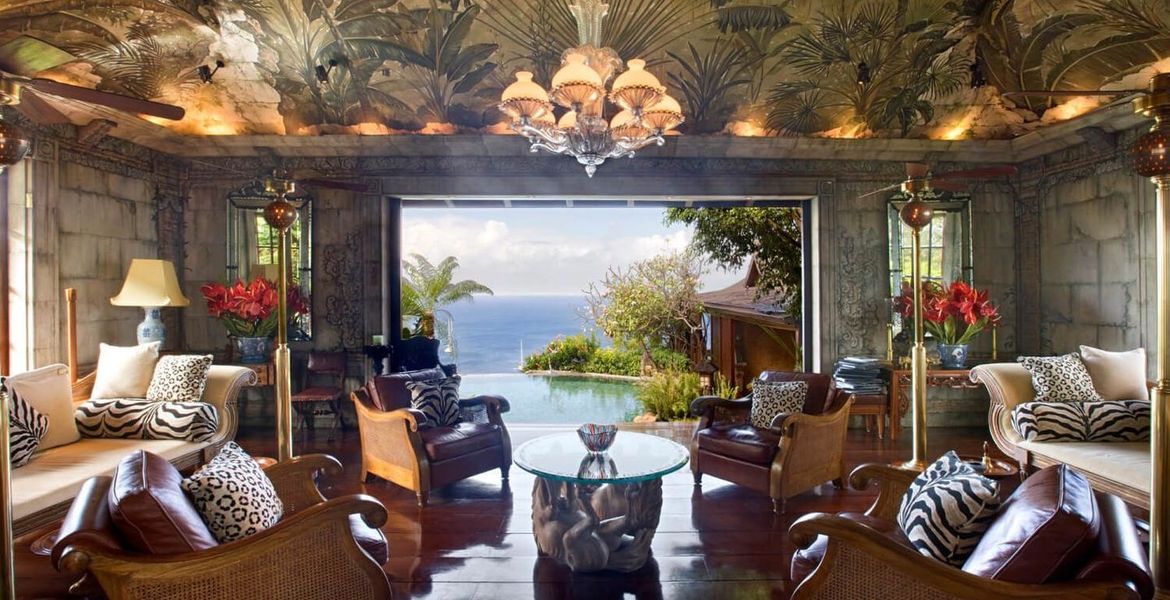 Villa in Mustique island