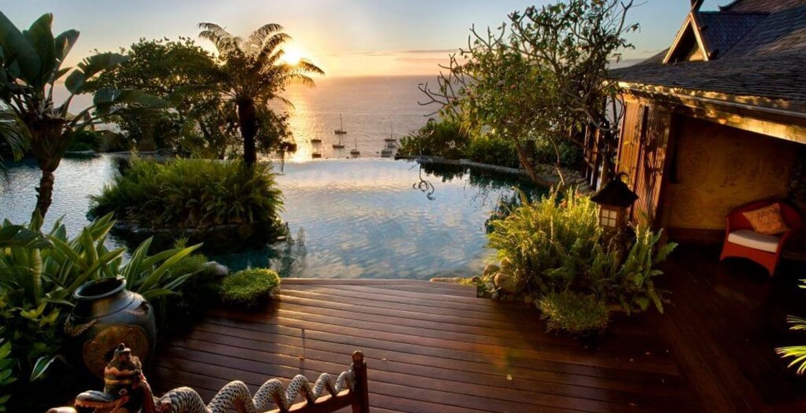 Villa in Mustique island