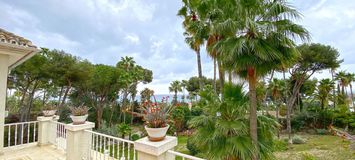 Golden Mile Marbella Villa with panoramic sea views