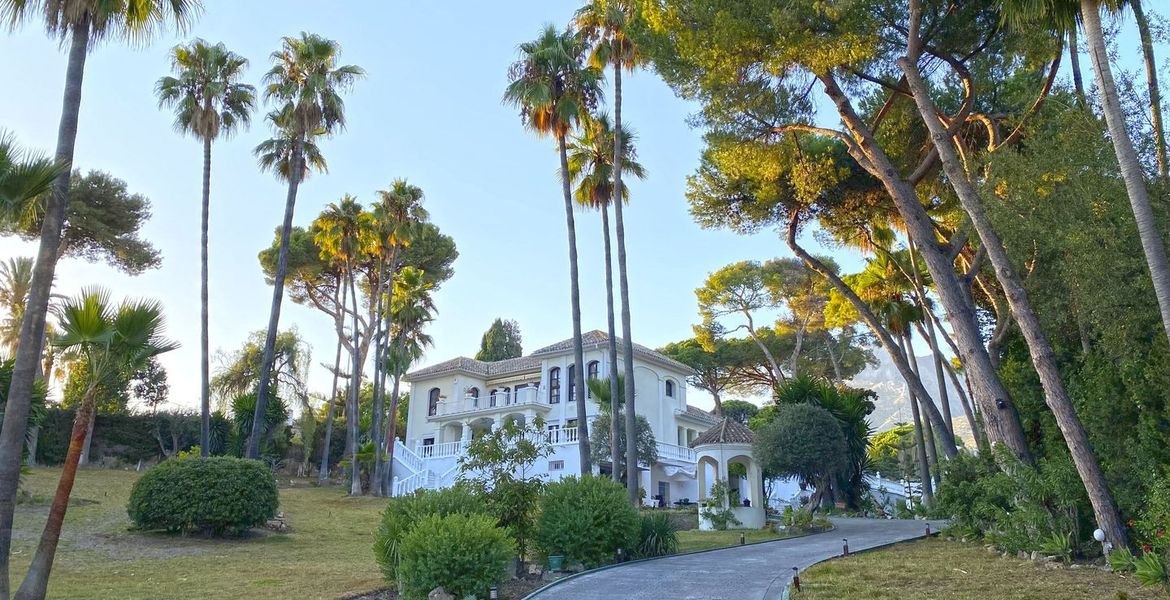 Milla de Oro Marbella Villa con vistas panorámicas al mar