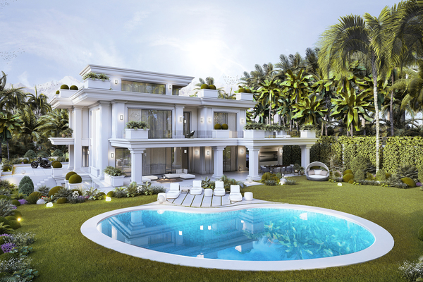 Elegant Villa for sale in Marbella, Lomas del Marbella Club 