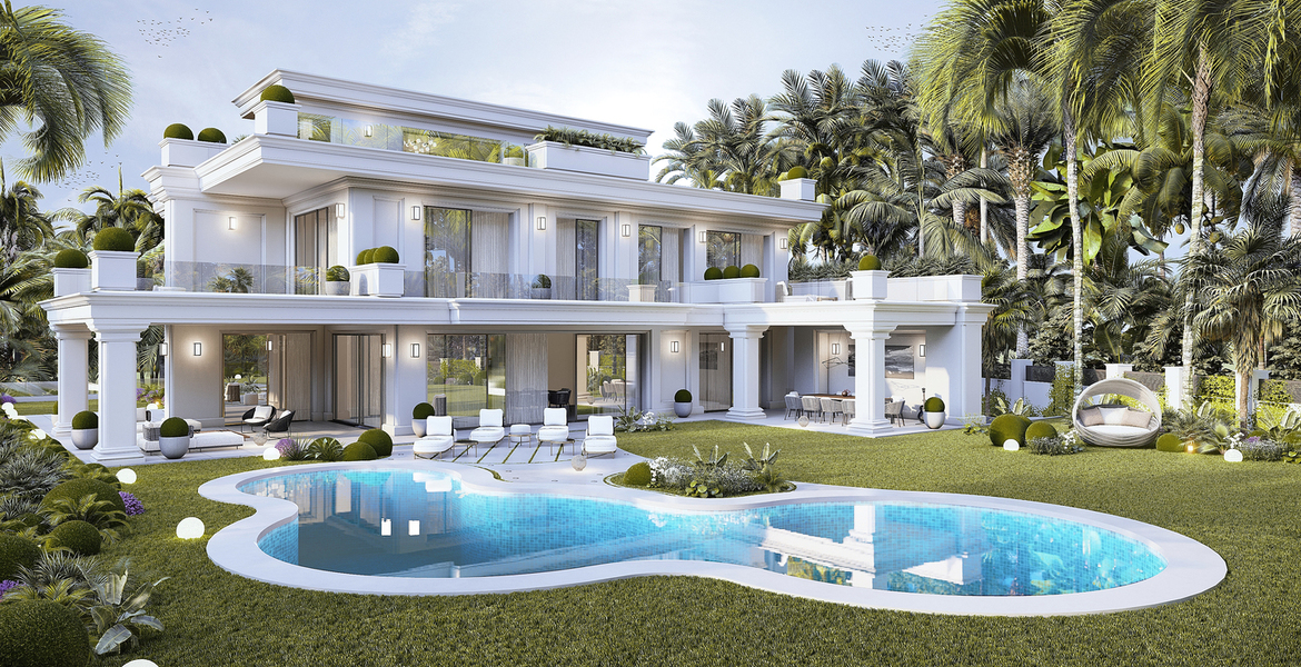 Elegant Villa for sale in Marbella, Lomas del Marbella Club 