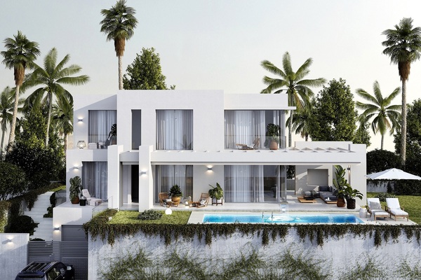 Stunning Villa in Mijas with 219 sqm built and 4 bedrooms