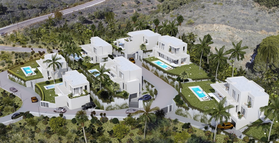 Stunning Villa in Mijas with 219 sqm built and 4 bedrooms