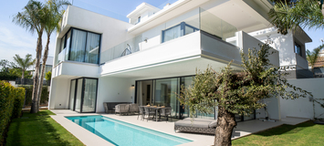 Beautiful villas for sale in Golden Mile Marbella