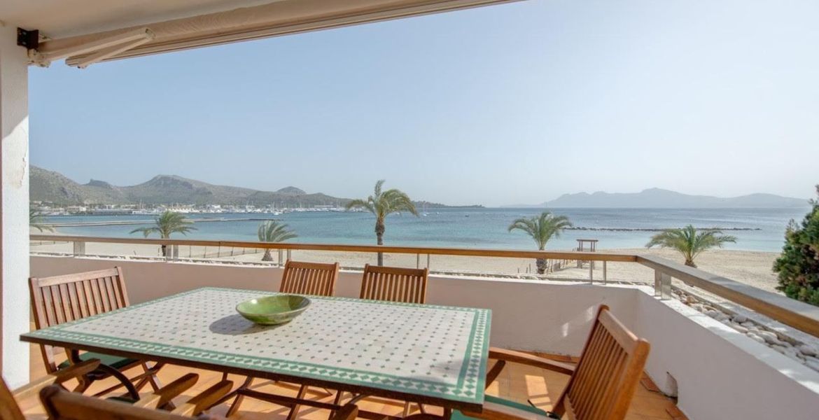 Sea front penthouse Puerto Pollensa, Mallorca